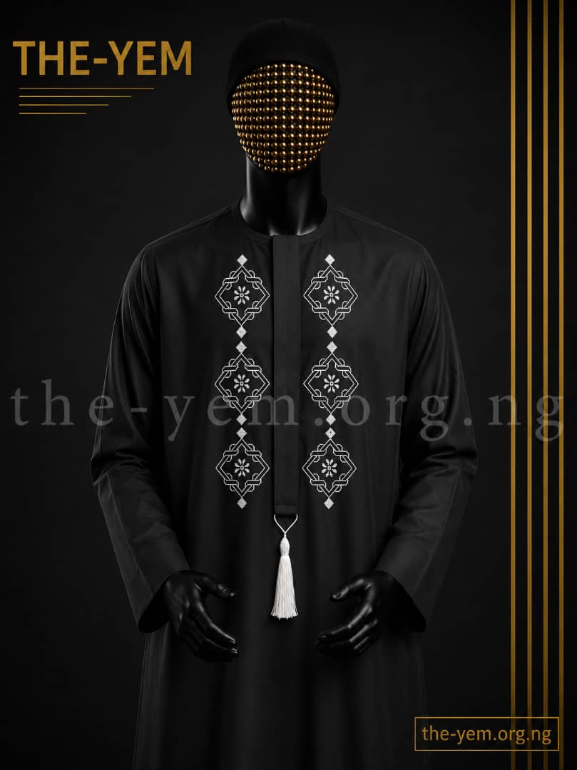 black Midnight Heritage Jalabiya