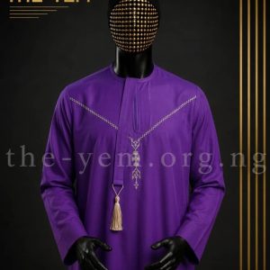 Royal Purple Jalabiya