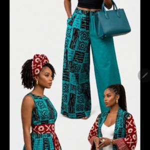 The 3rioTeal "Wave-kaftan