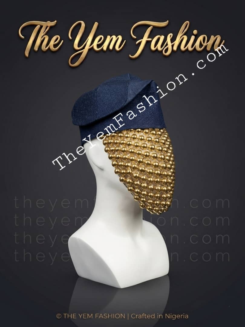Navy Blue Fílà and Kaftan - Image 4