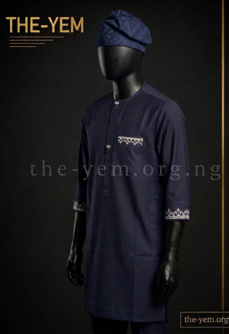 Blue Fílà and Kaftan